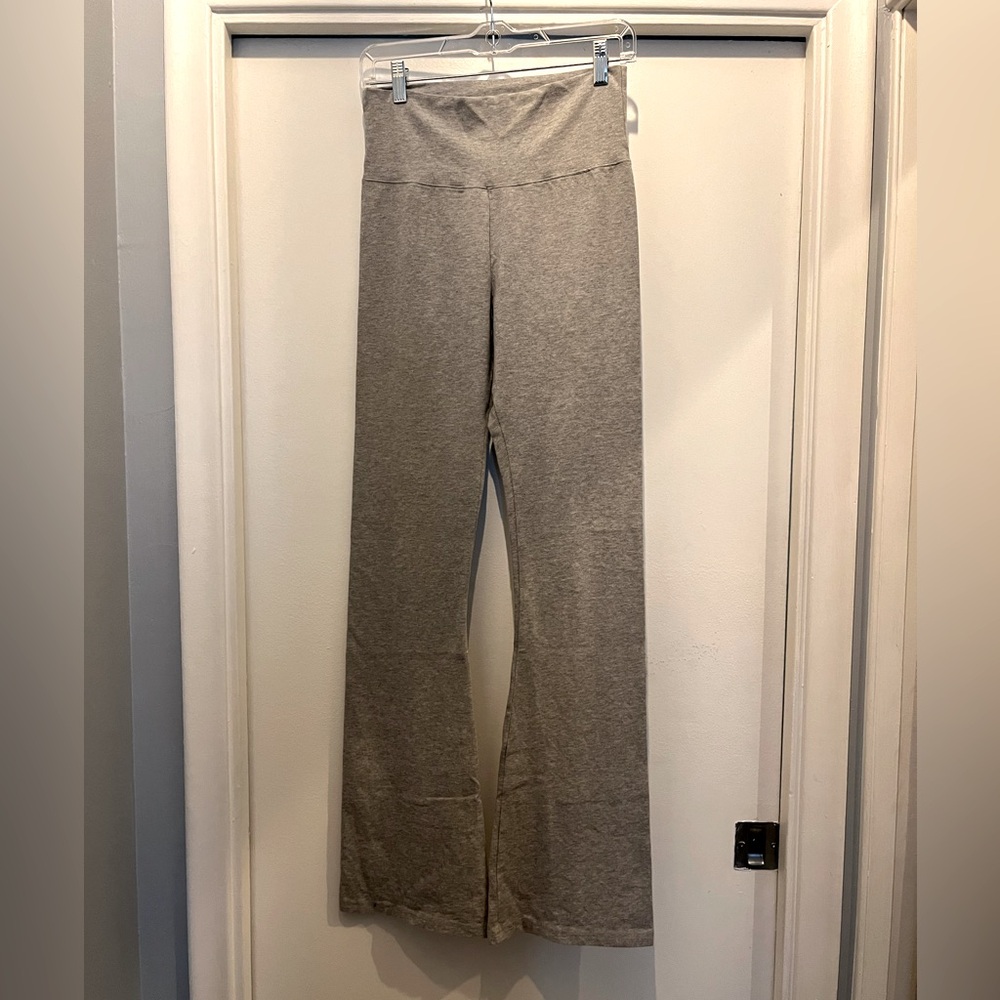 Brandy Melville flared grey pants